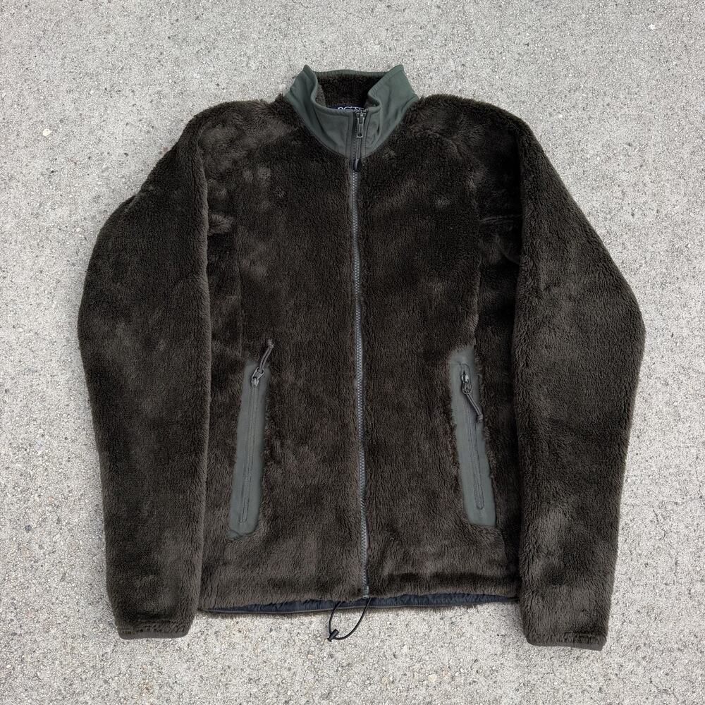 Vintage Arcteryx Delta SV Pile Brown Fleece Jacket Sz M Women Gorpcore Polartec